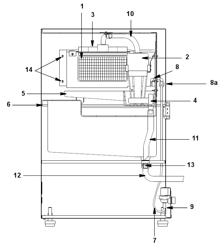 UE0065 - Evaporator Assembly